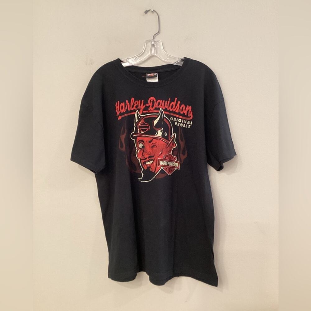 Harley-Davidson T-Shirt, Vehicle City in Flint Michigan in Excellent Condition!